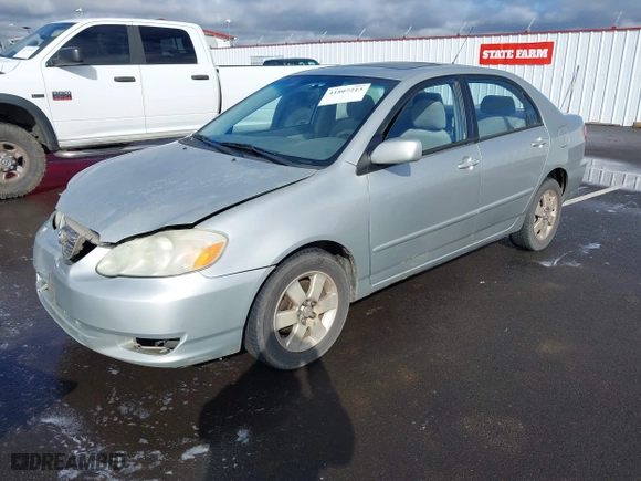 2004 Toyota Corolla CE with VIN 1NXBR38E34Z277929, listed as a IAAI auction lot 41807213 with 197,757 mi miles. Bid and sale history available at carsss.com. Image 18.