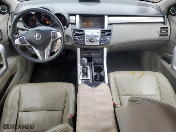 2009 Acura RDX Tech Pkg with VIN 5J8TB18579A005234, listed as a Copart auction lot 51547215 with 192,032 mi miles and Salvage Title. Bid and sale history available at carsss.com. Image 8.