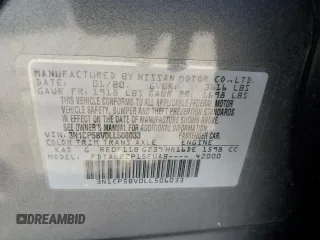 2020 Nissan Kicks S z VIN 3N1CP5BV0LL506033, wystawiony jako Copart lot #86300524 z przebiegiem Nie podano mil oraz Szkoda całkowita • Salvage title. Historia ofert i sprzedaży dostępna na DreamBid. Obrazek 12.