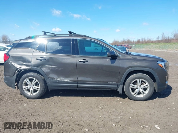 2019 GMC Terrain SLE with VIN 3GKALTEV5KL169314, listed as a IAAI auction lot 42054718 with 96,841 mi miles. Bid and sale history available at carsss.com. Image 14.