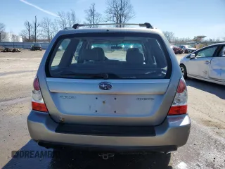 2007 Subaru Forester X with VIN JF1SG63697H708529, listed as a Copart auction lot 52957765 with 191,942 mi miles and Salvage Title. Bid and sale history available at carsss.com. Image 6.
