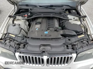 2008 BMW X3 3.0si with VIN WBXPC93468WJ16775, listed as a Copart auction lot 52457185 with 131,275 mi miles and Salvage Title. Bid and sale history available at DreamBid. Image 12.