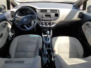 2013 Kia Rio LX with VIN KNADM4A31D6112747, listed as a Copart auction lot 57768594 with 87,140 mi miles and Salvage Title. Bid and sale history available at carsss.com. Image 8.