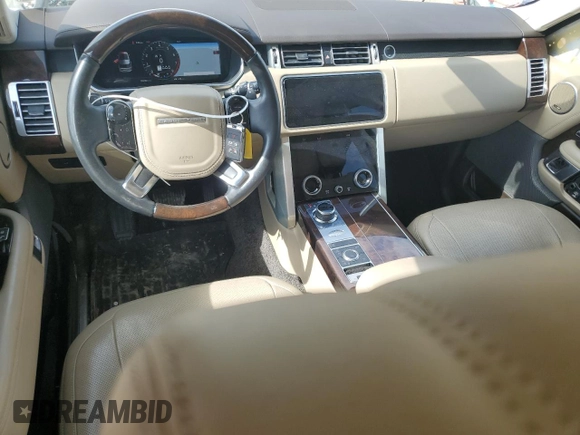 2019 Land Rover Range Rover HSE с VIN SALGS2SV1KA527757, выставлен на аукционе Copart как лот 56837755 с пробегом 59 182 миль миль и Списание • Salvage title. История ставок и продаж доступна на DreamBid. Изображение 8.