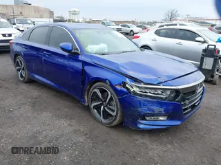 2020 Honda Accord Sport with VIN 1HGCV1F34LA014053, listed as a IAAI auction lot 42038167 with 62,133 mi miles and . Bid and sale history available at DreamBid. Image 1.