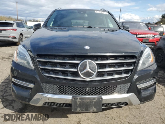 2015 Mercedes-Benz M ML 350 with VIN 4JGDA5HB3FA487968, listed as a Copart auction lot 51332315 with 121,169 mi miles and Salvage Title. Bid and sale history available at carsss.com. Image 5.