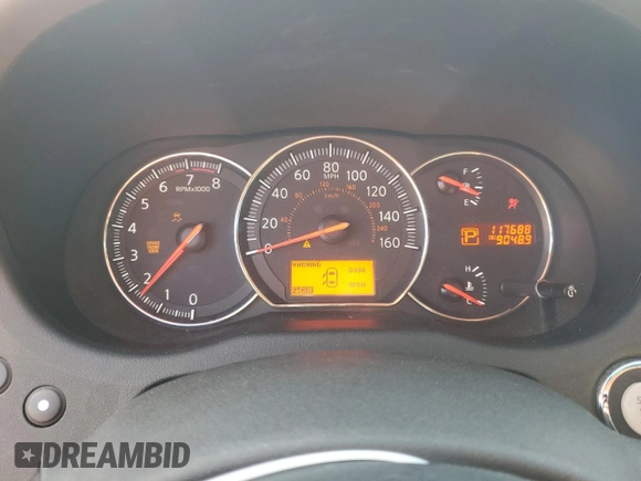 2011 Nissan Maxima SV with VIN 1N4AA5AP9BC844684, listed as a Copart auction lot 57942125 with 117,688 mi miles and Salvage title. Bid and sale history available at DreamBid. Image 9.