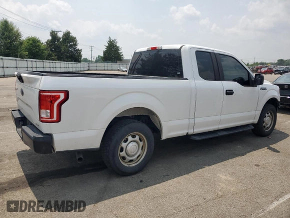 2015 Ford F-150 XL with VIN 1FTEX1C89FFB07773, listed as a Copart auction lot 59059985 with 279,558 mi miles and Salvage title. Bid and sale history available at DreamBid. Image 3.