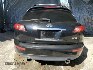 2005 Infiniti FX with VIN JNRAS08U85X110430, listed as a Copart auction lot 43570854 with Not Provided miles and Clean Title. Bid and sale history available at carsss.com. Image 6.