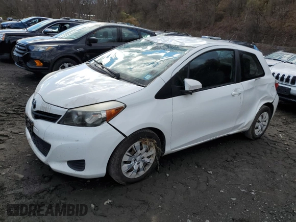 2014 Toyota Yaris L with VIN VNKJTUD39EA008100, listed as a Copart auction lot 80110764 with 203,423 mi miles and Salvage Title. Bid and sale history available at carsss.com. Image 1.