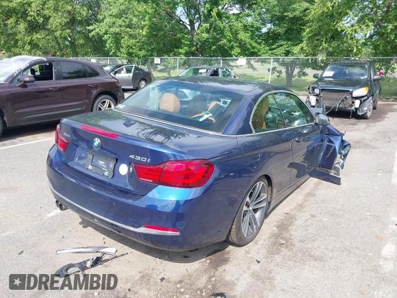 2020 BMW 4 Series 430i xDrive z VIN WBA4Z3C01L5P46966, wystawiony jako IAAI lot #42670819 z przebiegiem 73 208 mil mil oraz . Historia ofert i sprzedaży dostępna na DreamBid. Obrazek 4.