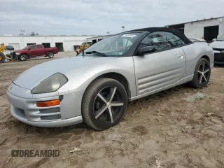 2001 Mitsubishi Eclipse GS with VIN 4A3AE45G21E207560, listed as a Copart auction lot 79057054 with 204,502 mi miles and Salvage Title. Bid and sale history available at carsss.com. Image 1.