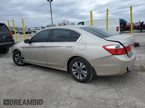 2014 Honda Accord LX z VIN 1HGCR2F33EA264588, wystawiony jako Copart lot #52978875 z przebiegiem 122 866 mil mil oraz Szkoda całkowita • Salvage title. Historia ofert i sprzedaży dostępna na DreamBid. Obrazek 2.