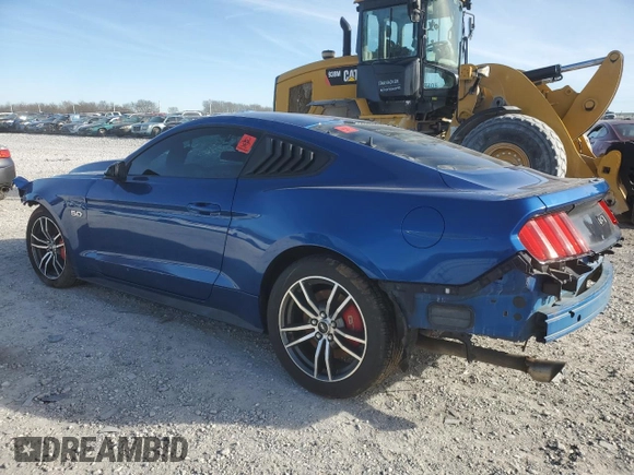 2017 Ford Mustang GT with VIN 1FA6P8CF8H5259540, listed as a Copart auction lot 84297434 with Not Provided miles and Salvage Title. Bid and sale history available at carsss.com. Image 2.