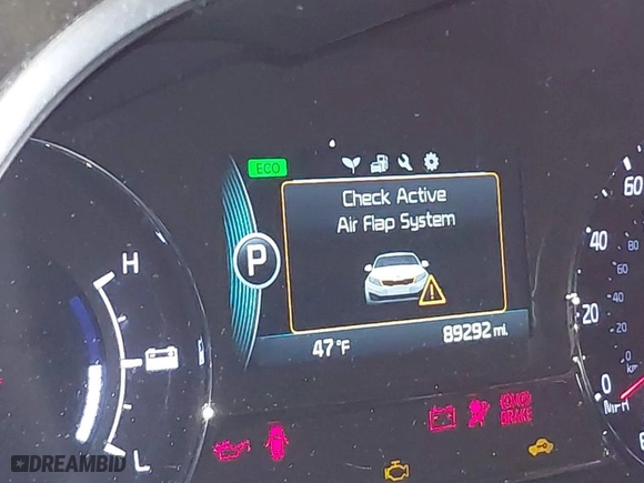 2015 Kia Optima Hybrid with VIN KNAGM4AD1F5083989, listed as a IAAI auction lot 41013875 with NaN miles. Bid and sale history available at carsss.com. Image 16.