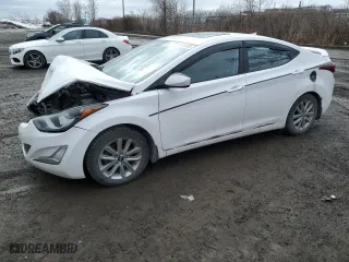 2016 Hyundai Elantra SE with VIN KMHDH4AE3GU607780, listed as a Copart auction lot 49446485 with 134,515 mi miles and Salvage Title. Bid and sale history available at carsss.com. Image 1.