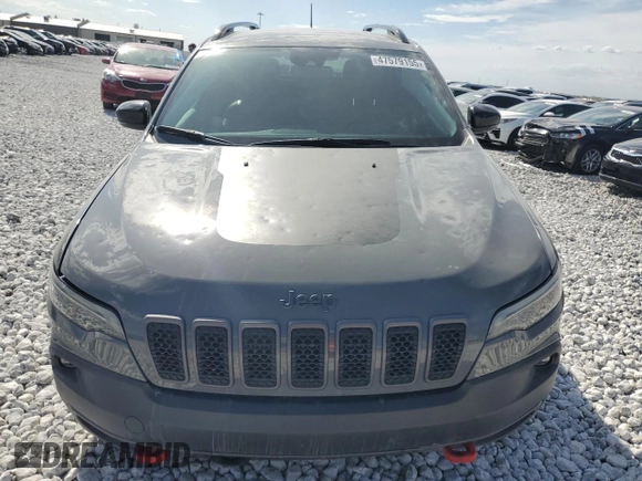 2022 Jeep Cherokee Trailhawk with VIN 1C4PJMBX7ND532150, listed as a Copart auction lot 47579155 with 42,662 mi miles and Salvage Title. Bid and sale history available at DreamBid. Image 5.