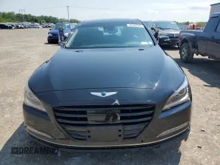 2017 Genesis G80 Ultimate z VIN KMHGN4JF8HU214213, wystawiony jako Copart lot #60082845 z przebiegiem 110 047 mil mil oraz Szkoda całkowita • Salvage title. Historia ofert i sprzedaży dostępna na DreamBid. Obrazek 5.