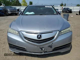 2015 Acura TLX with VIN 19UUB1F36FA015612, listed as a Copart auction lot 60851825 with 122,687 mi miles and Salvage title. Bid and sale history available at DreamBid. Image 5.