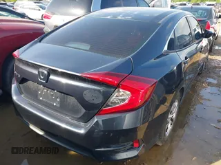 2017 Honda Civic Sedan LX with VIN 2HGFC2F6XHH552820, listed as a IAAI auction lot 42035350 with 1 mi miles. Bid and sale history available at carsss.com. Image 4.