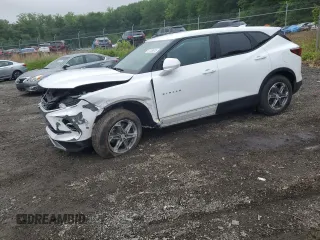 2023 Chevrolet Blazer LT с VIN 3GNKBCR46PS186485, выставлен на аукционе Copart как лот 57138845 с пробегом 31 588 миль миль и Списание • Salvage title. История ставок и продаж доступна на DreamBid. Изображение 1.