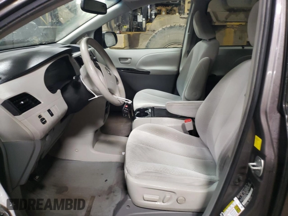 2011 Toyota Sienna LE AAS with VIN 5TDKK3DCXBS095708, listed as a Copart auction lot 87407754 with 208,356 mi miles and Salvage Title. Bid and sale history available at DreamBid. Image 7.