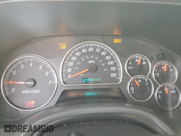 2003 GMC Envoy SLE with VIN 1GKDS13S732335607, listed as a Copart auction lot 85300374 with 305,651 mi miles and Salvage Title. Bid and sale history available at carsss.com. Image 9.