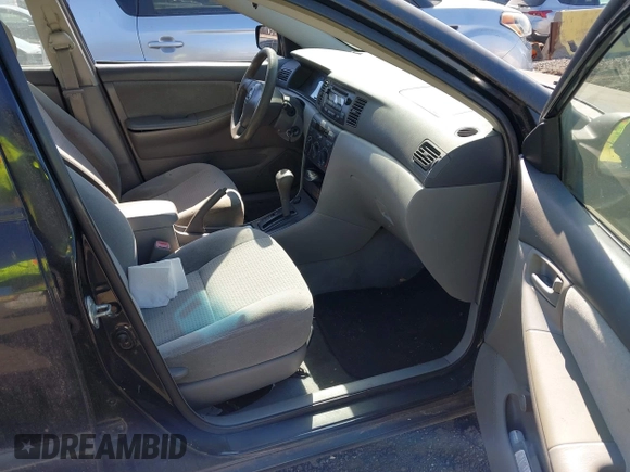 2006 Toyota Corolla CE with VIN 2T1BR32EX6C617204, listed as a IAAI auction lot 41684379 with 299,999 mi miles and . Bid and sale history available at DreamBid. Image 5.