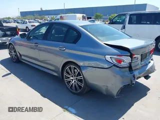 2019 BMW 5 Series 540i with VIN WBAJE5C55KWW11827, listed as a IAAI auction lot 42191127 with 72,113 mi miles and . Bid and sale history available at DreamBid. Image 3.
