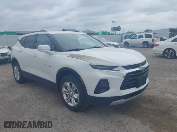 2021 Chevrolet Blazer LT z VIN 3GNKBDRS6MS537833, wystawiony jako IAAI lot #42138082 z przebiegiem 77 067 mil mil oraz . Historia ofert i sprzedaży dostępna na DreamBid. Obrazek 1.