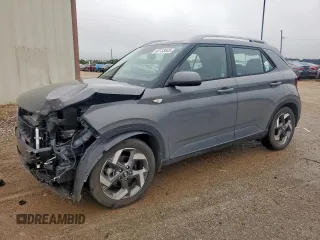 2021 Hyundai Venue SEL with VIN KMHRC8A38MU112383, listed as a Copart auction lot 60133445 with 22,160 mi miles and Salvage title. Bid and sale history available at DreamBid. Image 1.