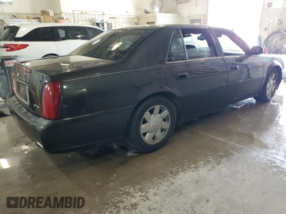2002 Cadillac DeVille DTS with VIN 1G6KF57962U230178, listed as a Copart auction lot 72225424 with 0 mi miles and Salvage Title. Bid and sale history available at carsss.com. Image 3.