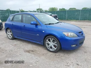 2008 Mazda Mazda3 s Sport with VIN JM1BK343481837431, listed as a IAAI auction lot 42118956 with 247,566 mi miles. Bid and sale history available at carsss.com. Image 1.