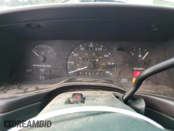1994 Ford Taurus with VIN 1FALP5747RG236623, listed as a Copart auction lot 85242504 with 205,550 mi miles and Salvage title. Bid and sale history available at DreamBid. Image 9.