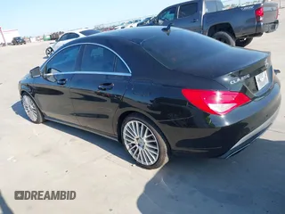 2017 Mercedes-Benz CLA with VIN WDDSJ4EB9HN454890, listed as a IAAI auction lot 41974093 with 114,467 mi miles. Bid and sale history available at carsss.com. Image 3.