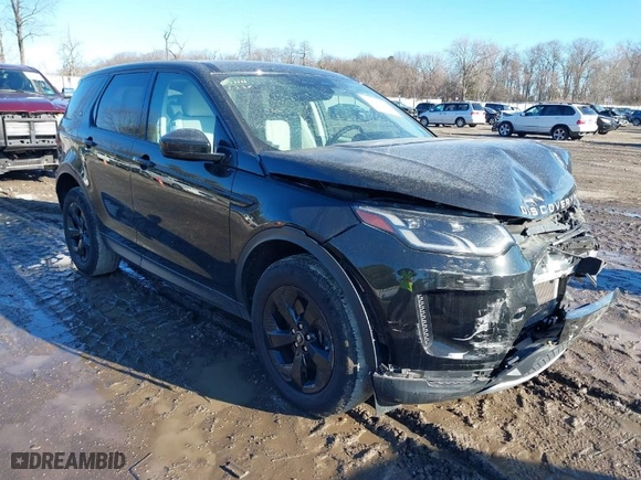 2022 Land Rover Discovery Sport SE with VIN SALCP2FX9NH908392, listed as a IAAI auction lot 41441097 with 34,364 mi miles. Bid and sale history available at carsss.com. Image 1.