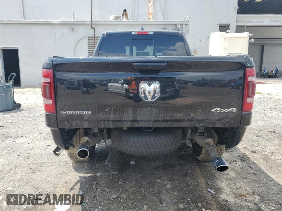 2023 Ram 1500 Laramie with VIN 1C6SRFRT1PN577199, listed as a Copart auction lot 64833895 with 22,119 mi miles and Salvage title. Bid and sale history available at DreamBid. Image 6.