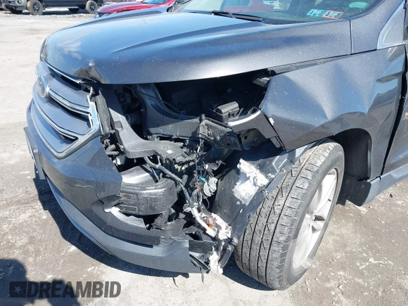 2018 Ford Edge SEL with VIN 2FMPK4J83JBC57511, listed as a IAAI auction lot 41963760 with 114,780 mi miles. Bid and sale history available at carsss.com. Image 6.