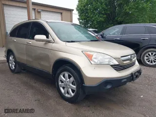 2009 Honda CR-V EX-L with VIN 5J6RE38729L008943, listed as a IAAI auction lot 41969393 with 235,477 mi miles. Bid and sale history available at carsss.com. Image 1.