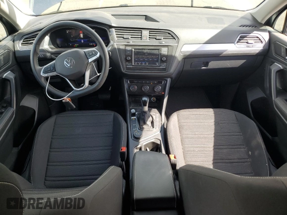 2024 Volkswagen Tiguan S with VIN 3VVFB7AX6RM010391, listed as a Copart auction lot 48162325 with 9,715 mi miles and Salvage title. Bid and sale history available at DreamBid. Image 8.