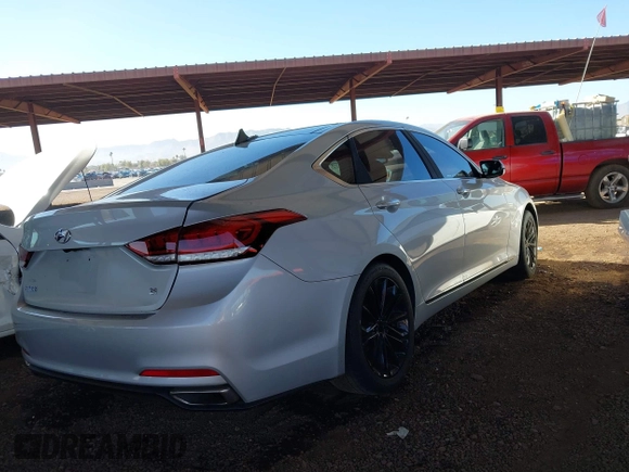2016 Hyundai Genesis 3.8L z VIN KMHGN4JE6GU138304, wystawiony jako IAAI lot #41667271 z przebiegiem 63 237 mil mil oraz . Historia ofert i sprzedaży dostępna na DreamBid. Obrazek 4.