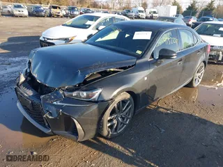 2018 Lexus IS with VIN JTHBA1D29J5072471, listed as a IAAI auction lot 41522217 with 61551 miles. Bid and sale history available at carsss.com. Image 17.