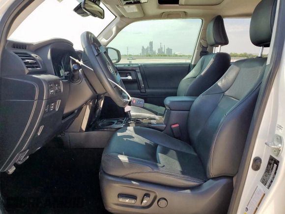 2020 Toyota 4Runner SR5 with VIN JTEZU5JR0L5220926, listed as a Copart auction lot 57238995 with 49,362 mi miles and Salvage title. Bid and sale history available at DreamBid. Image 7.