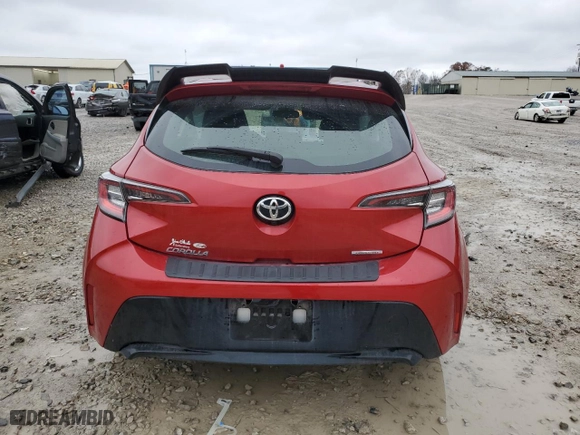 2021 Toyota Corolla Hatchback SE with VIN JTND4MBE3M3109820, listed as a Copart auction lot 84167304 with 34,302 mi miles and Salvage Title. Bid and sale history available at carsss.com. Image 6.