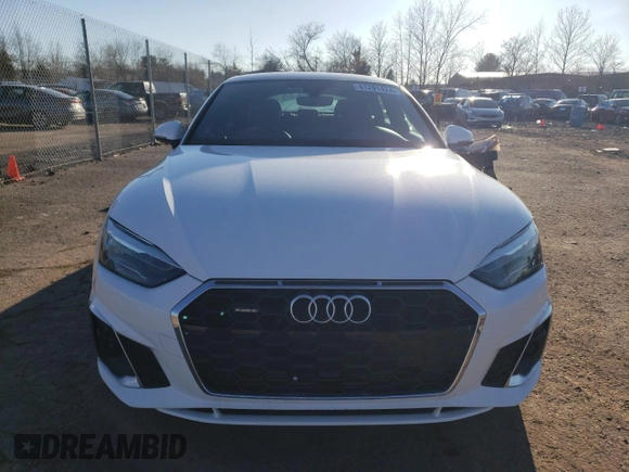 2021 Audi A5 Sportback S line Premium with VIN WAUDACF50MA021544, listed as a Copart auction lot 41291424 with 61,751 mi miles. Bid and sale history available at carsss.com. Image 5.