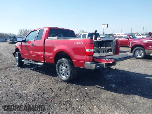 2007 Ford F-150 XLT with VIN 1FTPX14V87FA66549, listed as a IAAI auction lot 41764504 with 1 mi miles. Bid and sale history available at carsss.com. Image 3.
