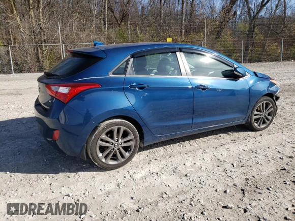 2016 Hyundai Elantra with VIN KMHD35LH3GU303392, listed as a Copart auction lot 80389604 with 55,221 mi miles and Salvage Title. Bid and sale history available at DreamBid. Image 3.