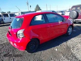 2008 Toyota Yaris with VIN JTDJT923585218408, listed as a IAAI auction lot 41429907 with 181,753 mi miles. Bid and sale history available at carsss.com. Image 4.