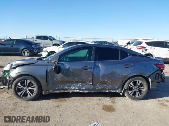 2021 Nissan Sentra SV with VIN 3N1AB8CV1MY221464, listed as a IAAI auction lot 41668918 with 80,819 mi miles and . Bid and sale history available at DreamBid. Image 13.