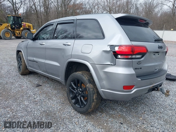2020 Jeep Grand Cherokee Altitude with VIN 1C4RJFAG0LC170722, listed as a IAAI auction lot 41208463 with 46,029 mi miles. Bid and sale history available at carsss.com. Image 3.